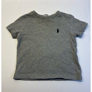 Ralph Lauren Gray Tshirt (size‎ 9 months) Babyshirt